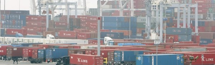 Port truck drivers at Carson firm seek union rep, go on strike