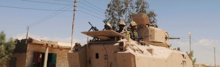 Egyptian military offensive targets insurgents in Sinai