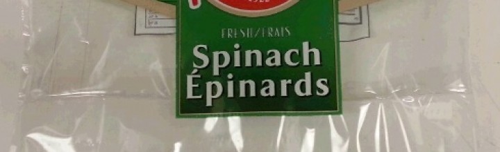 In Canada, Spinach Recalled for Possible Salmonella